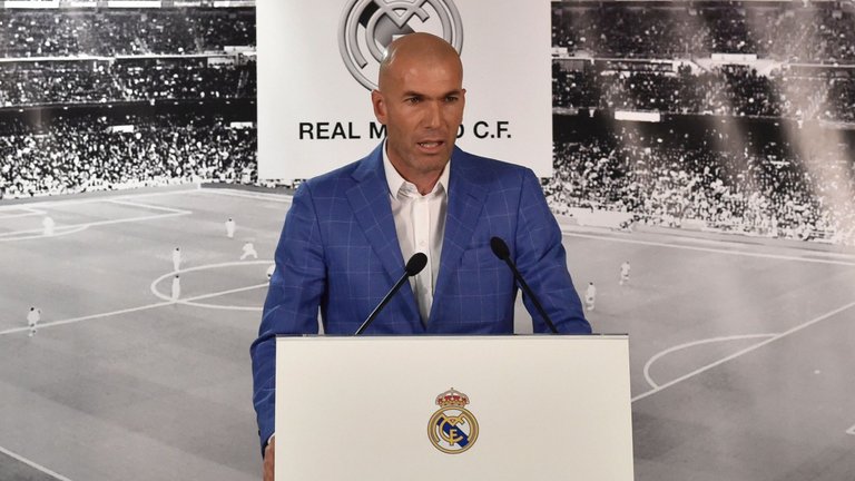 Manajer Real Madrid Zidane-Zidane